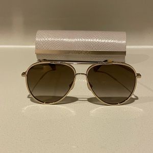 Jimmy Choo Aviator Sunglasses